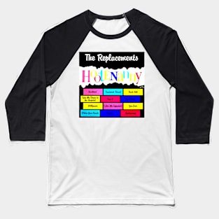 Hootenanny 1983 Punk Indie Alternative Throwback Baseball T-Shirt